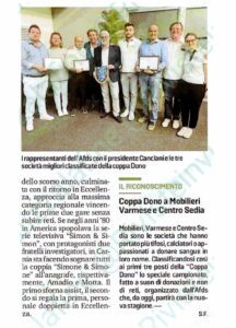 Articolo Coppa Dono 2024 - Asd Varmese